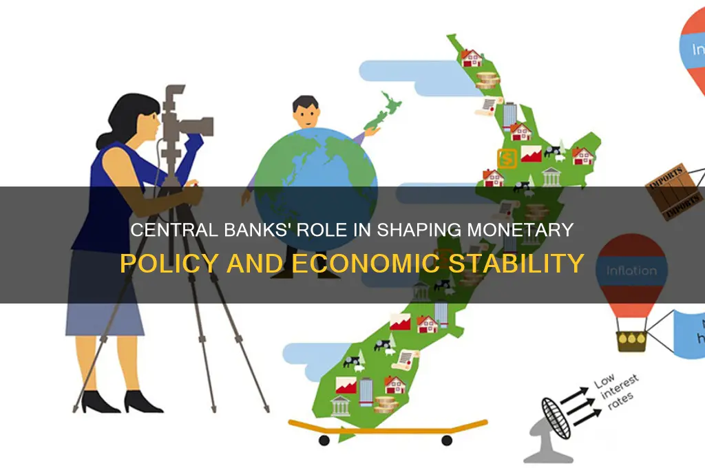 how do central banks influence monetary policy