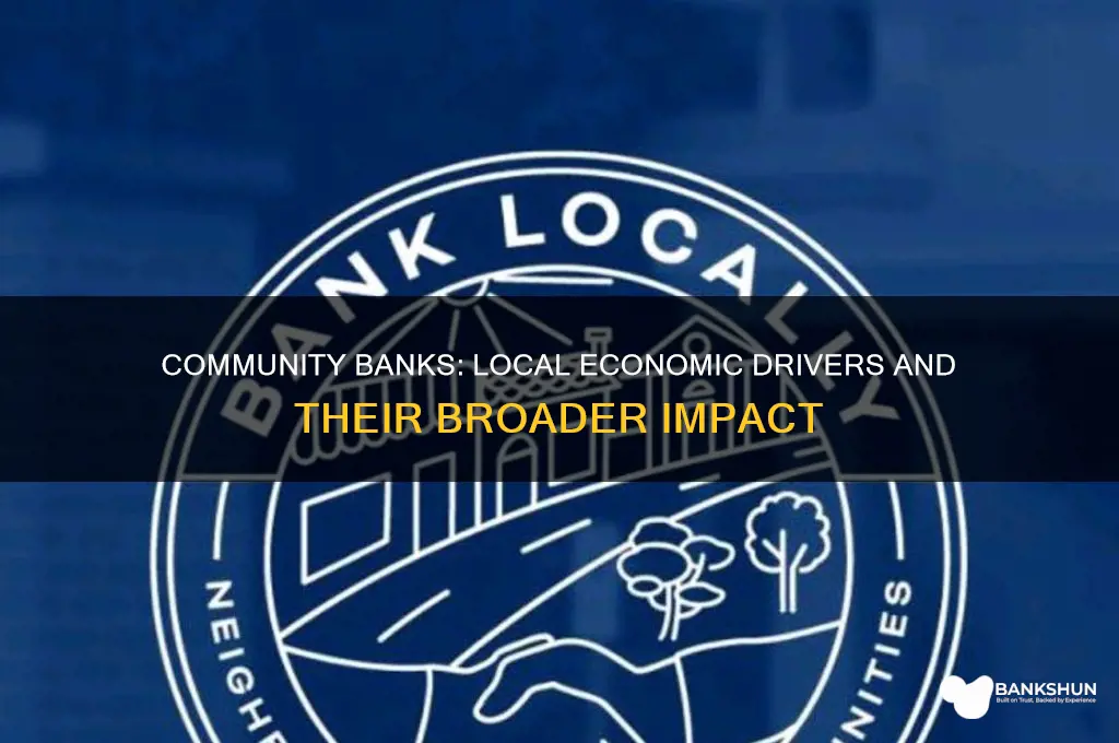how do community banks affect the economy