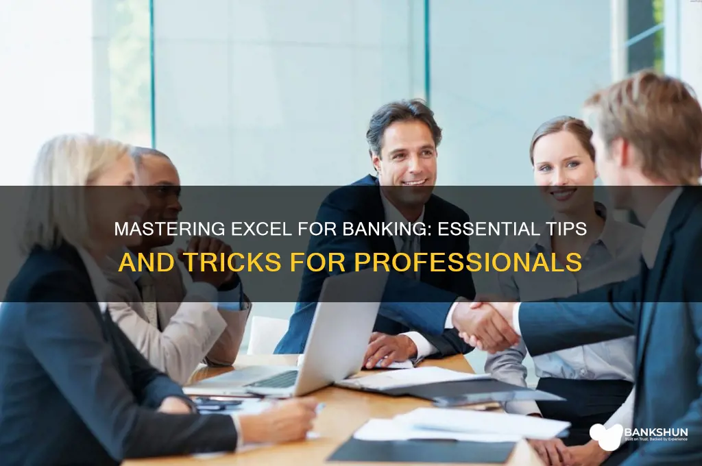 how do do an excel for banking