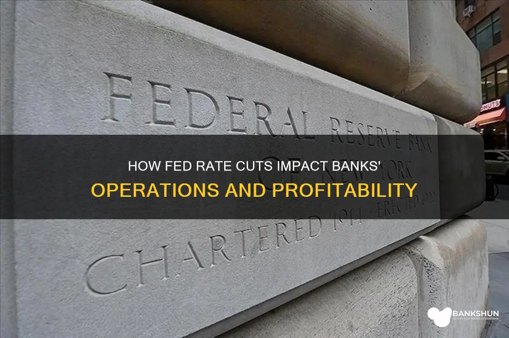 how do fed rate cuts affect banks