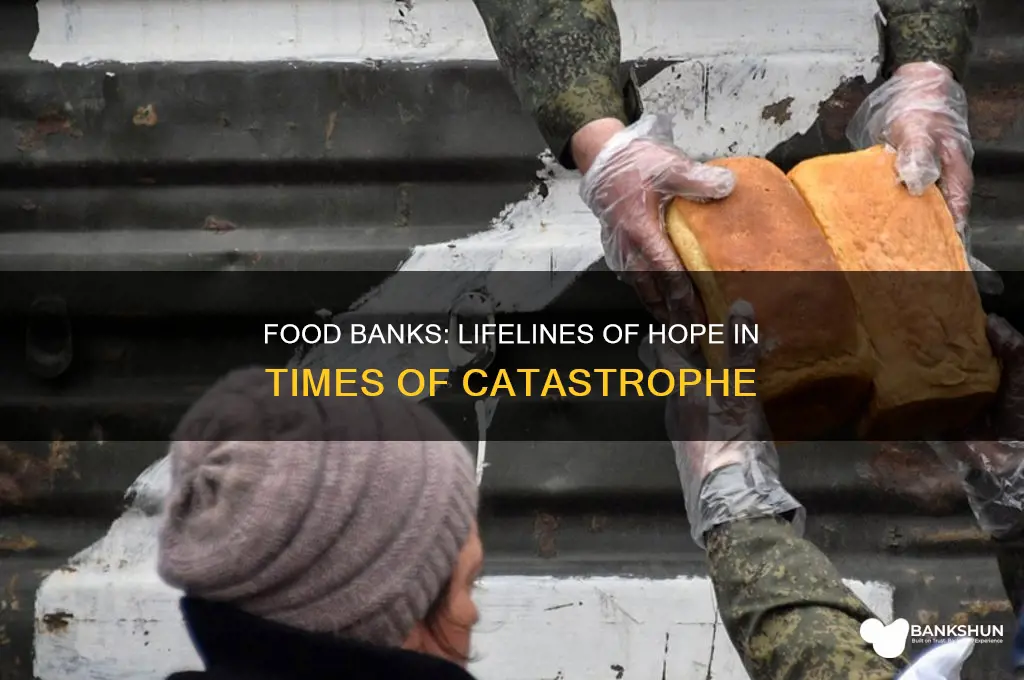 how do food banks help in catastrophe
