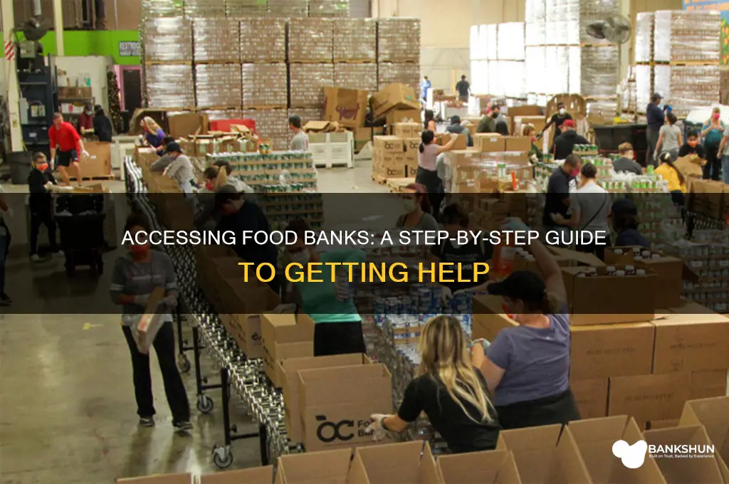 how do i access a food bank