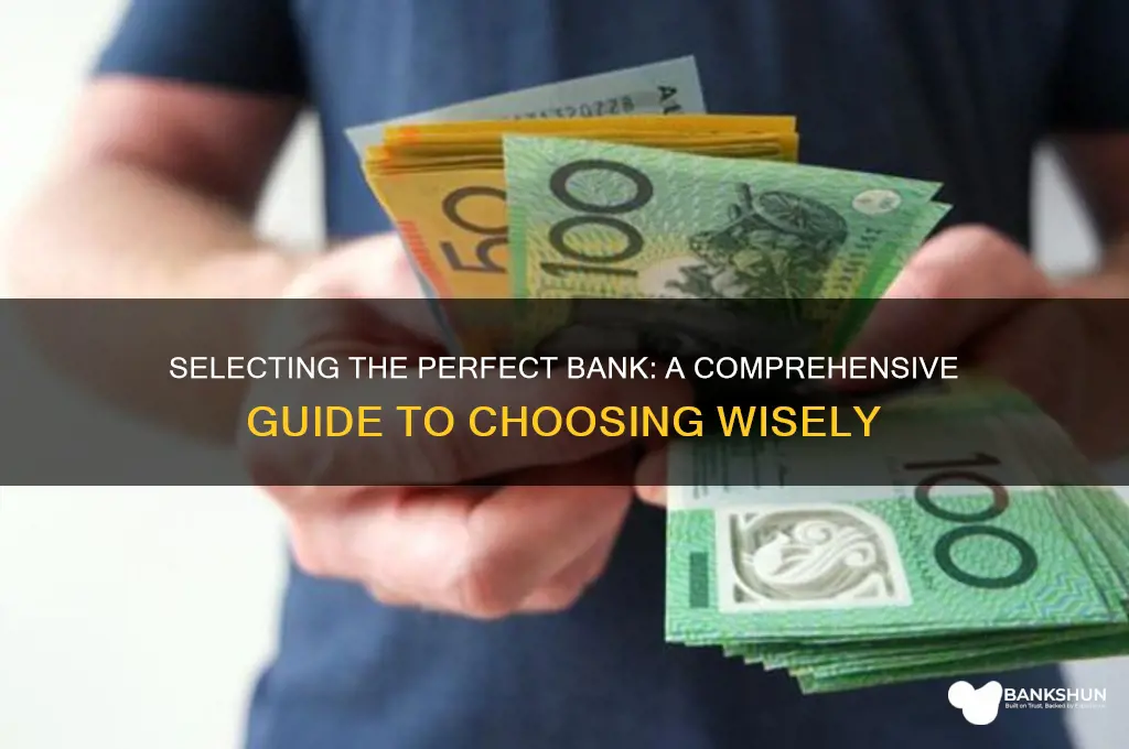 how do i choose a new bank