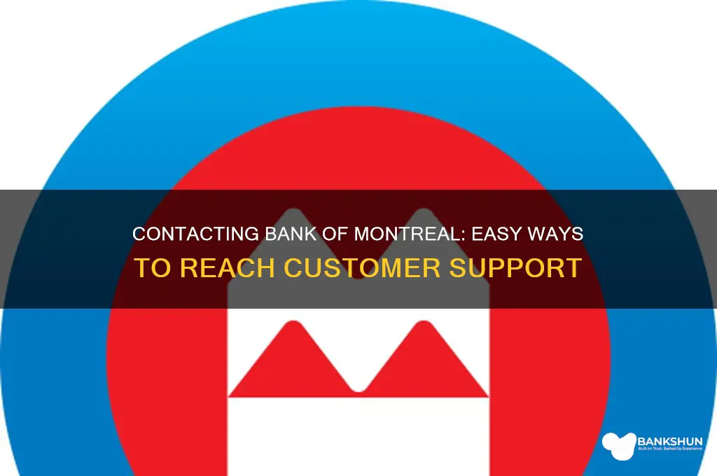 how do i contact bank of montreal