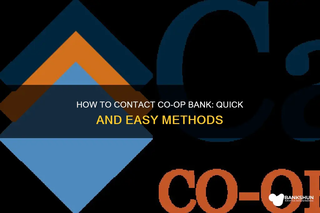 how do i contact co op bank