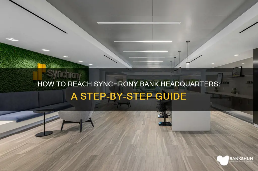 how do i contact syncrony bank headsquarters