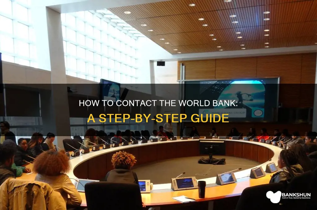 how do i contact the world bank