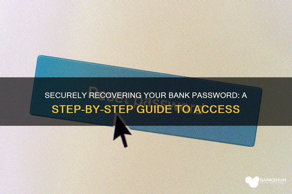 how do i find my bank password