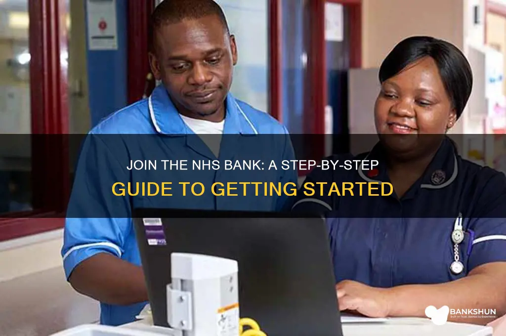 how do i join the nhs bank