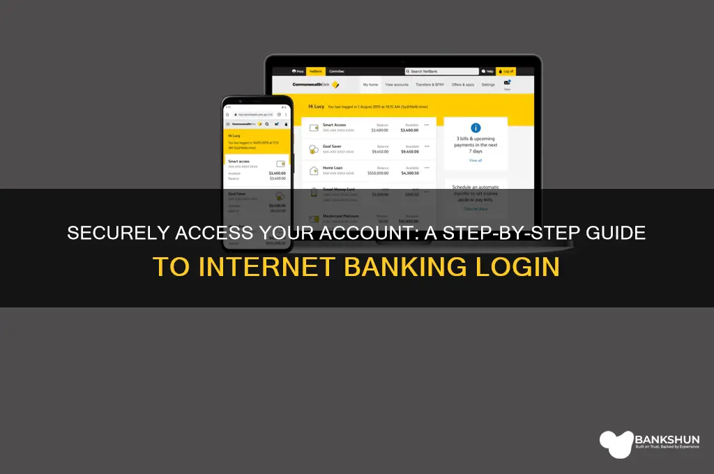 how do i log into internet banking