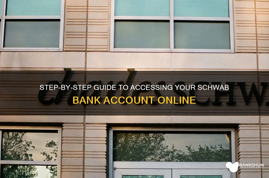 how do i log into schwab bank