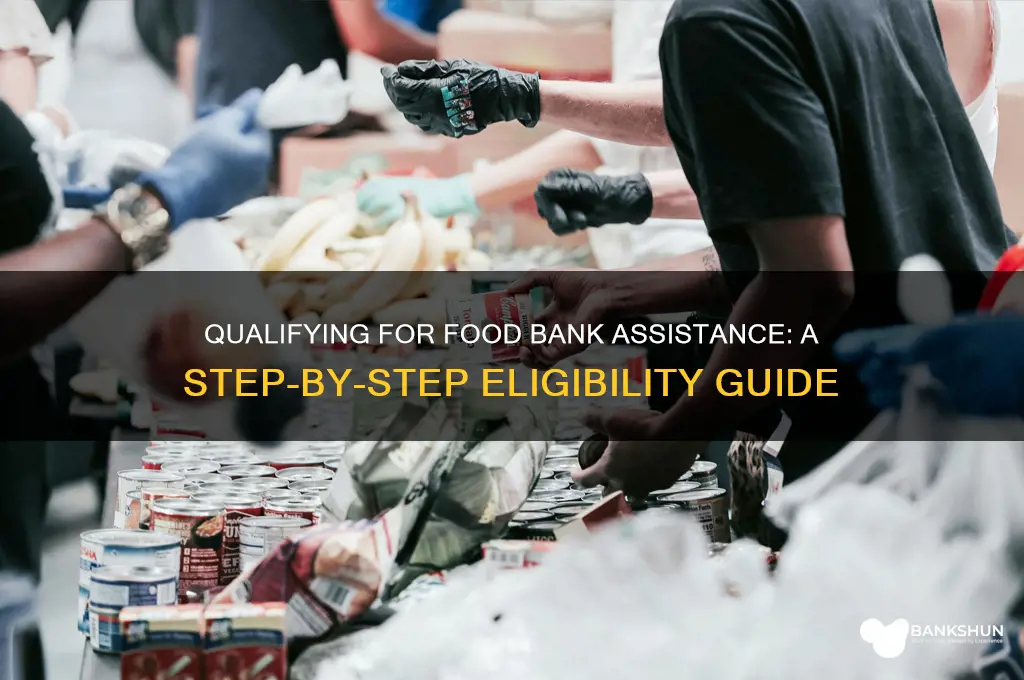 how do i qualify for food banks