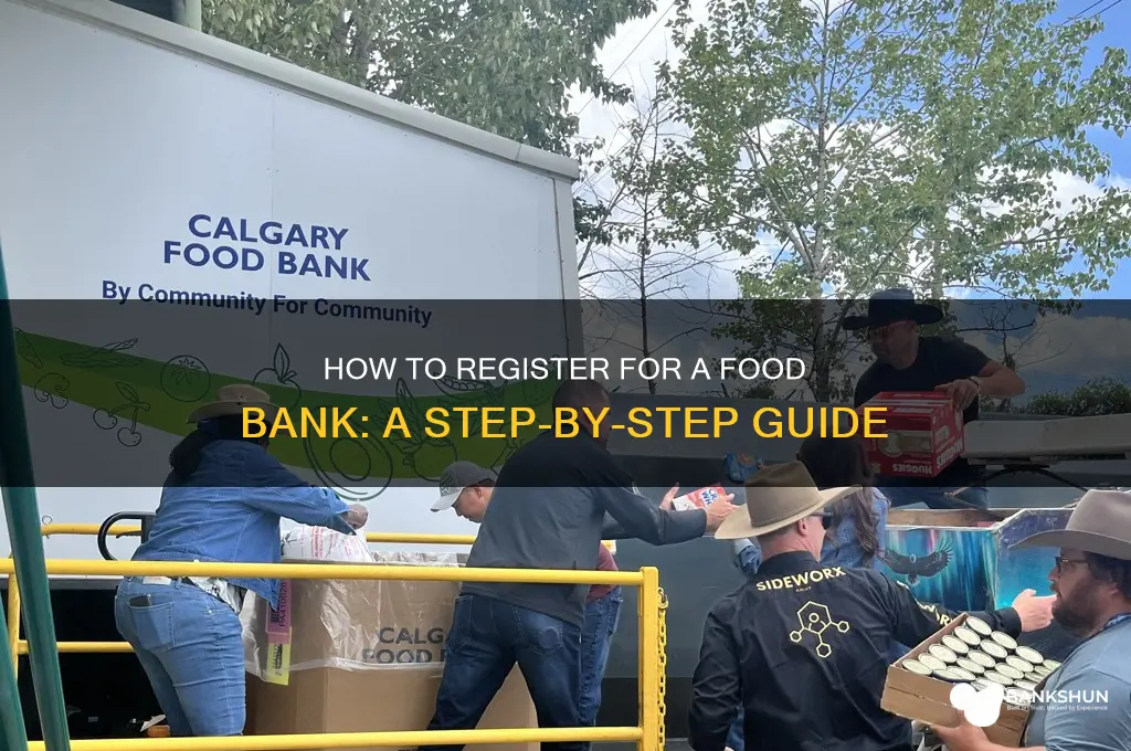 how do i register for food bank