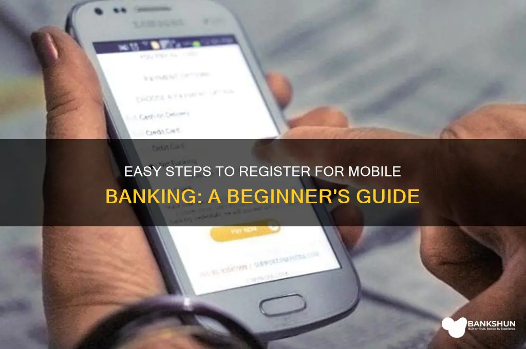 how do i register for mobile banking
