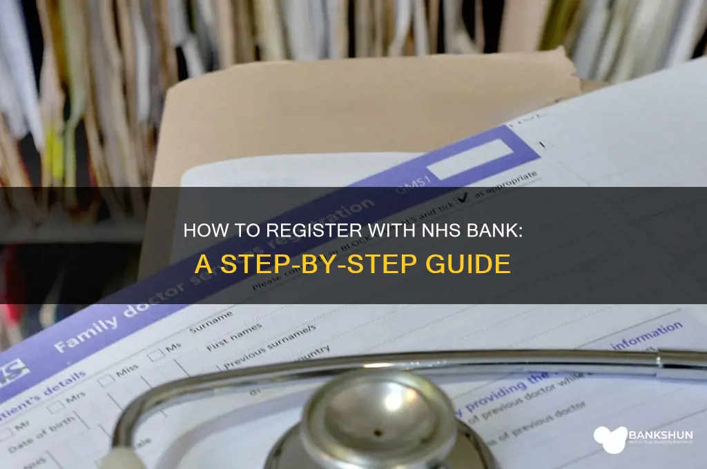 how do i register with nhs bank