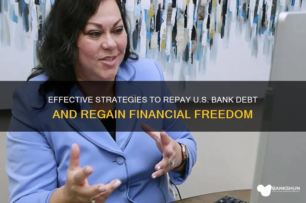 how do i repay us bank debt