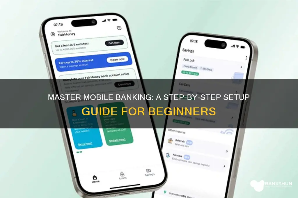 how do i set up mobile banking