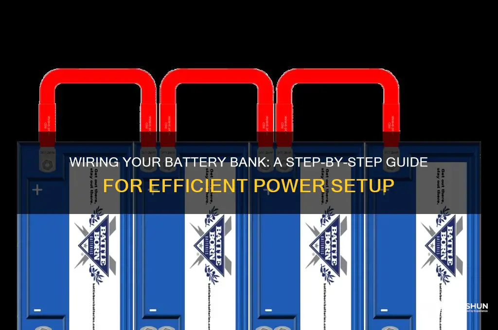 how do i wire my battery bank