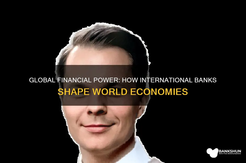 how do international banks control the world