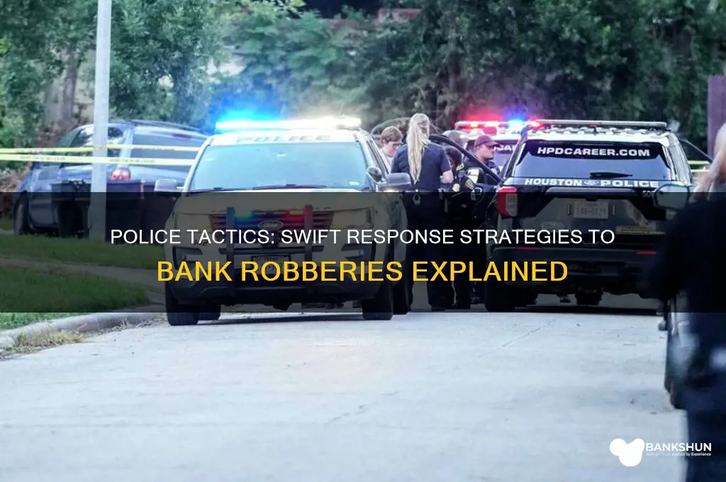 how do police respond to bank robberies