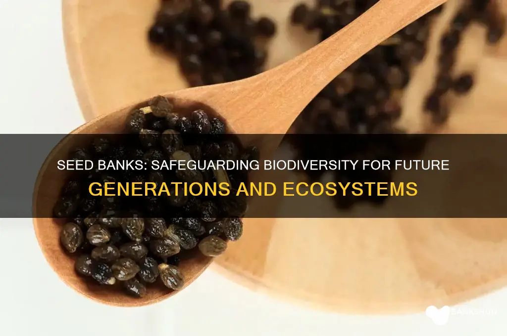 how do seed banks help maintain biodiversity
