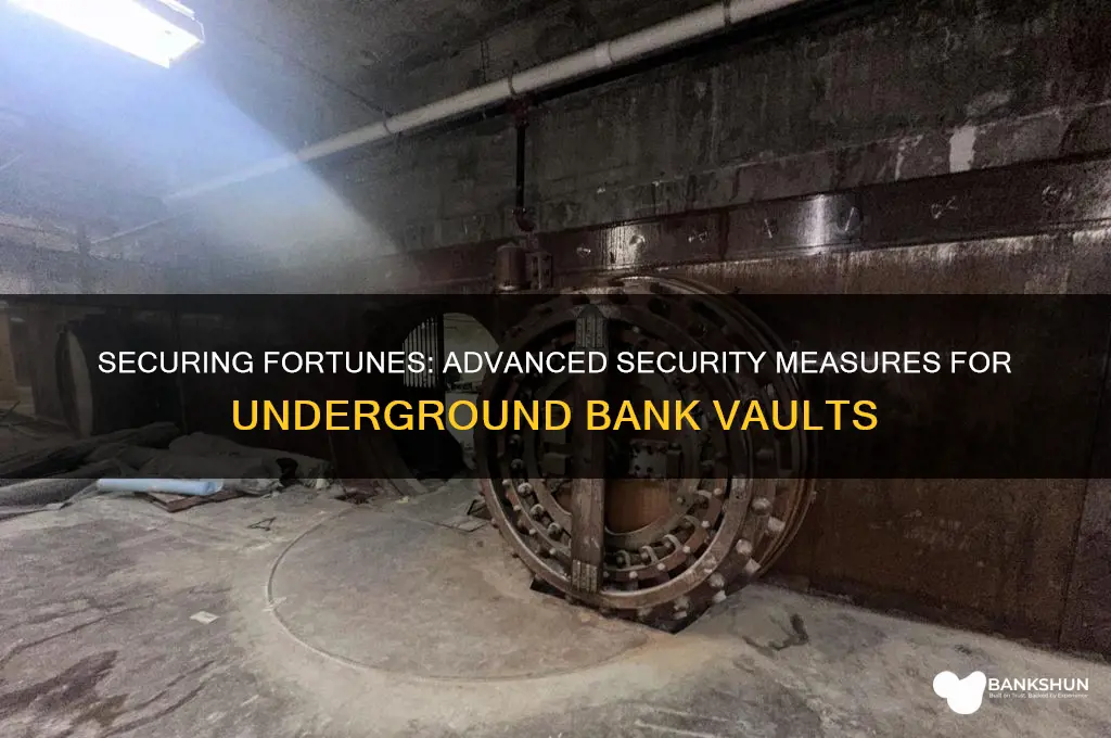 how do they protect underground bank vaults