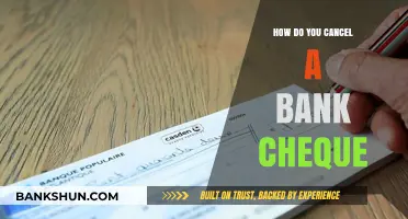 How to Cancel a Bank Cheque: A Step-by-Step Guide