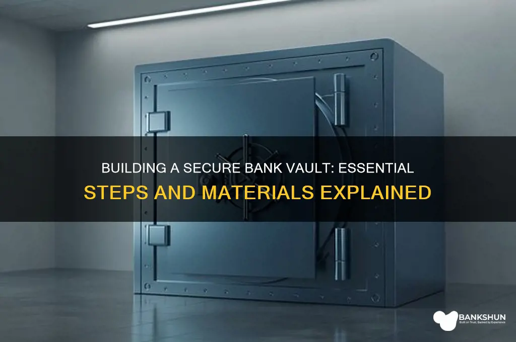 how do you make a bank vault