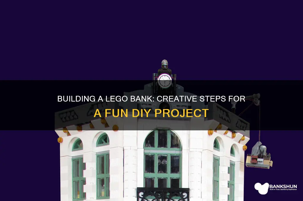 how do you make a lego bank