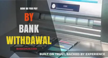 How to Pay via Bank Withdrawal: A Step-by-Step Guide