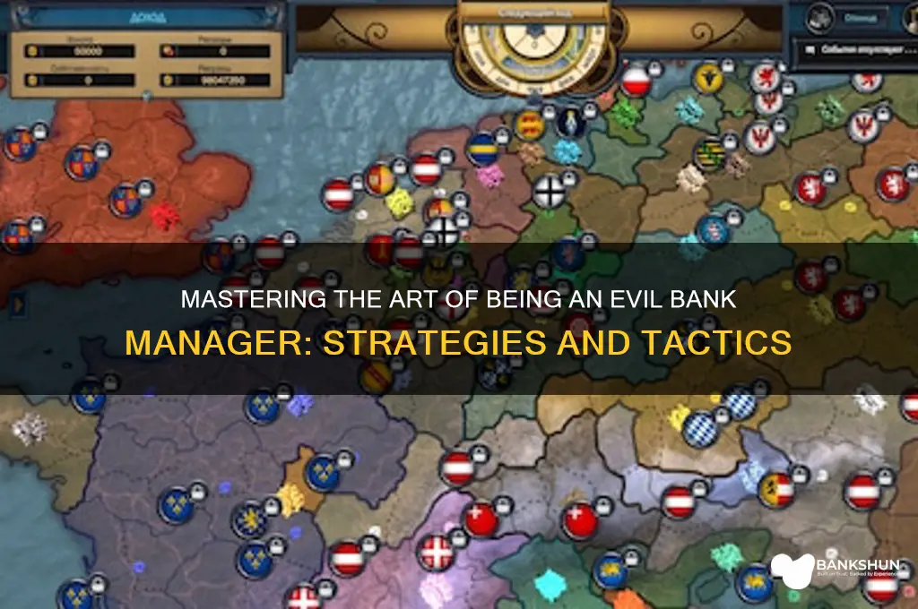 how do you play evil bank manager