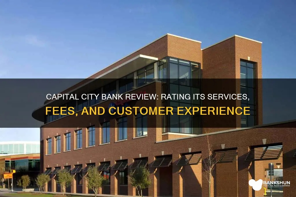 how do you rate capital city bank