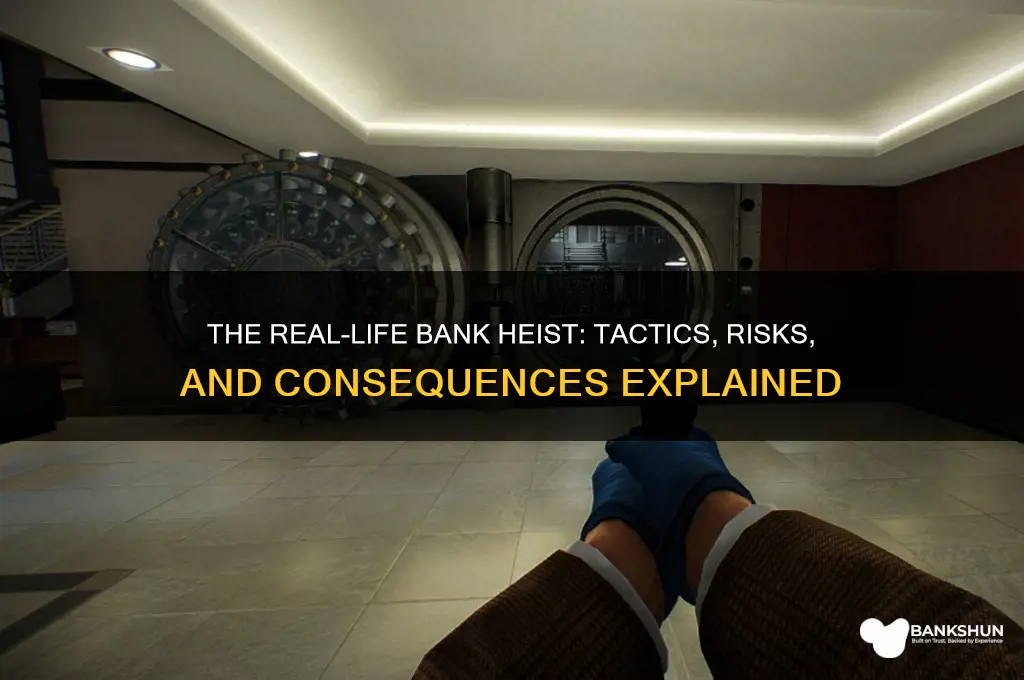 how do you rob a bank irl