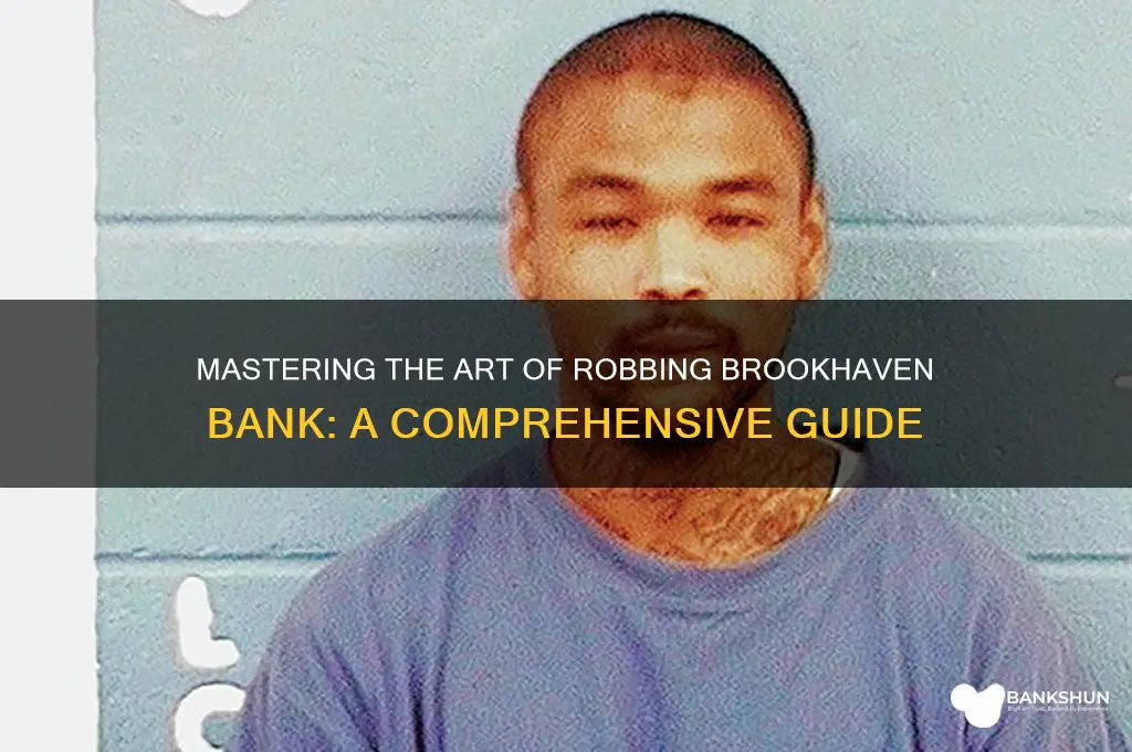 how do you rob the brookhaven bank