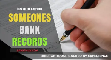 Subpoenaing Bank Records: A Step-by-Step Legal Guide for Access