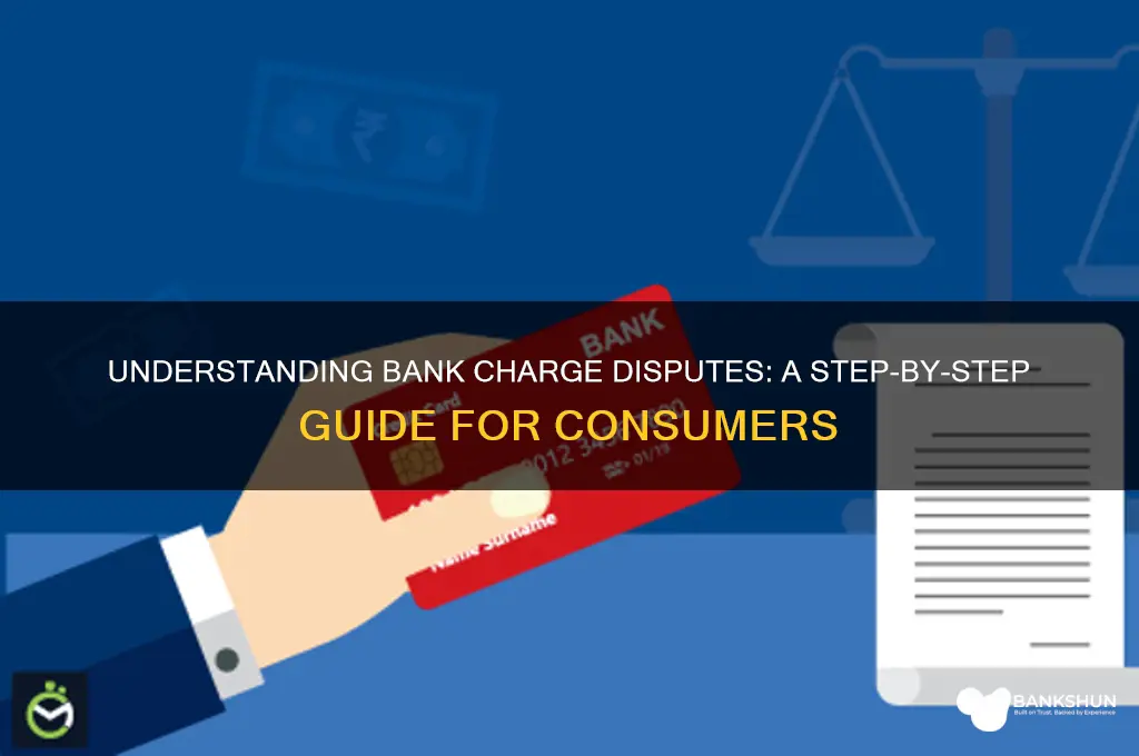 how does a bank dispute a charge