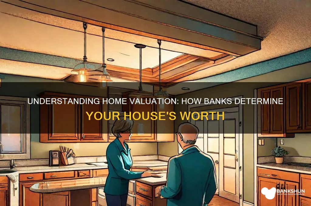 how does a bank value a house