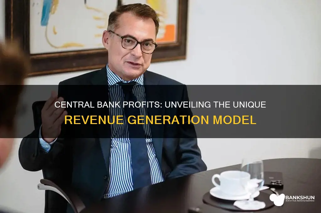 how does a central bank make profit