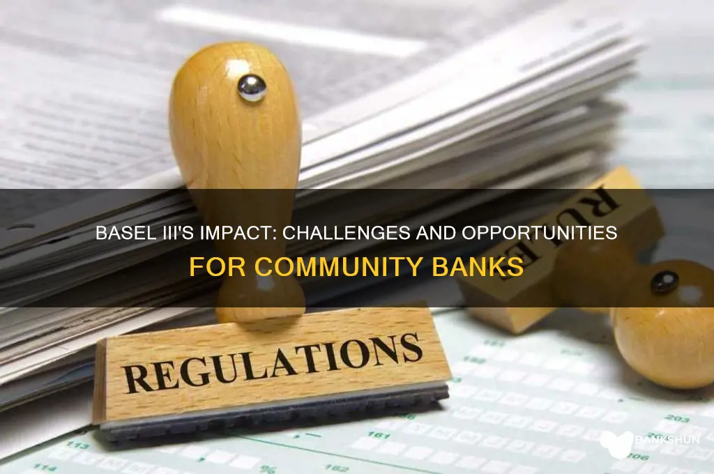 how does basel iii affect community banks