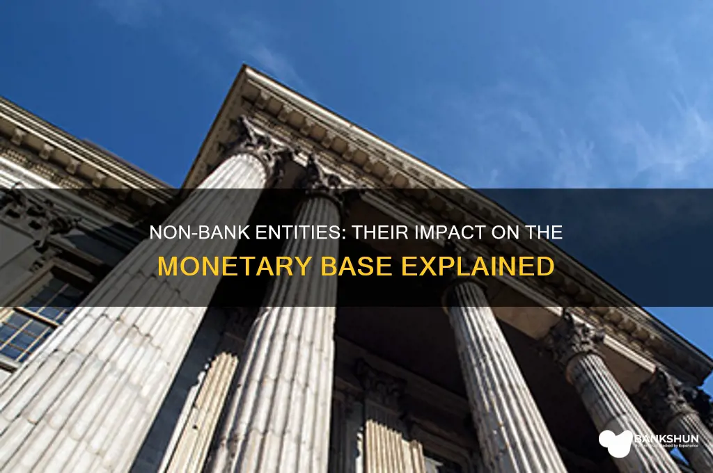 how does non bank effect monetary base