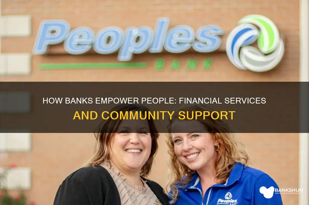 how does the bank help the people