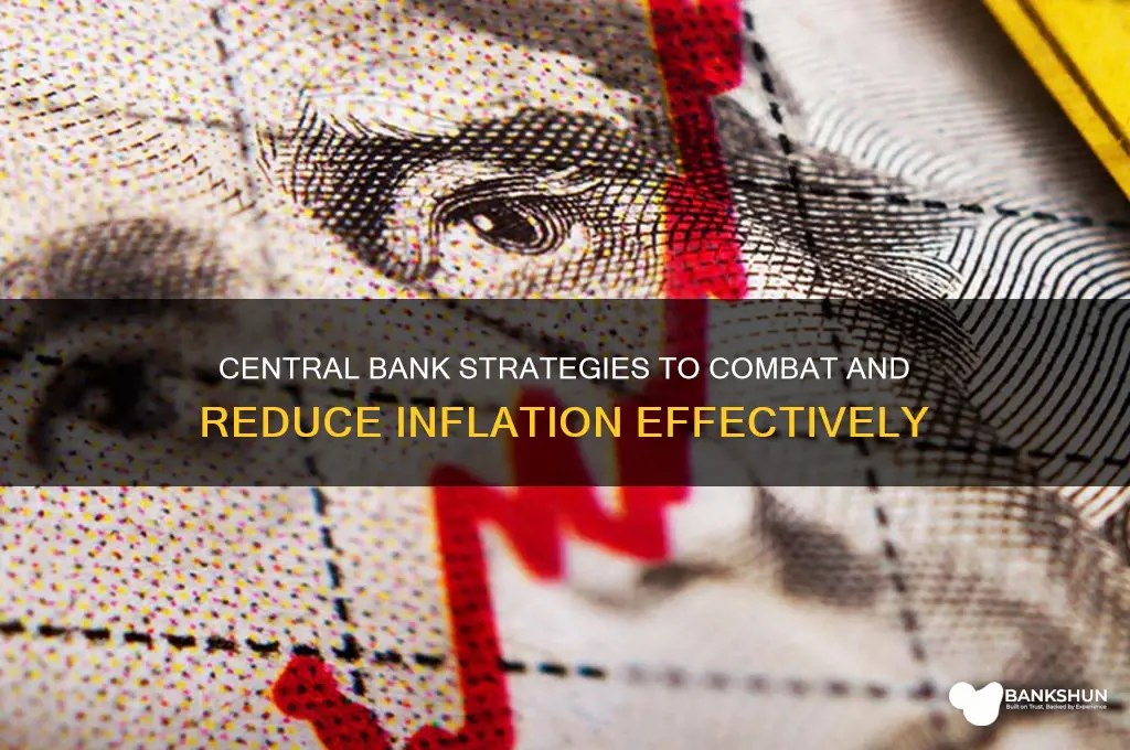 how does the central bank reduce inflation
