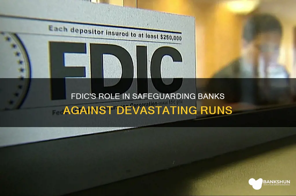 how does the fdic prevent bank runs