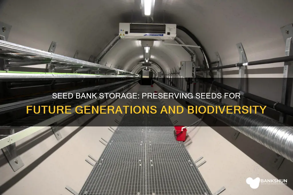 how does the seed bank store seds