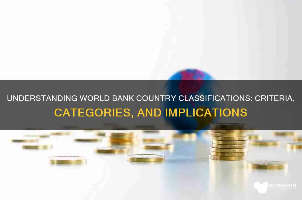 how does the world bank classify countries