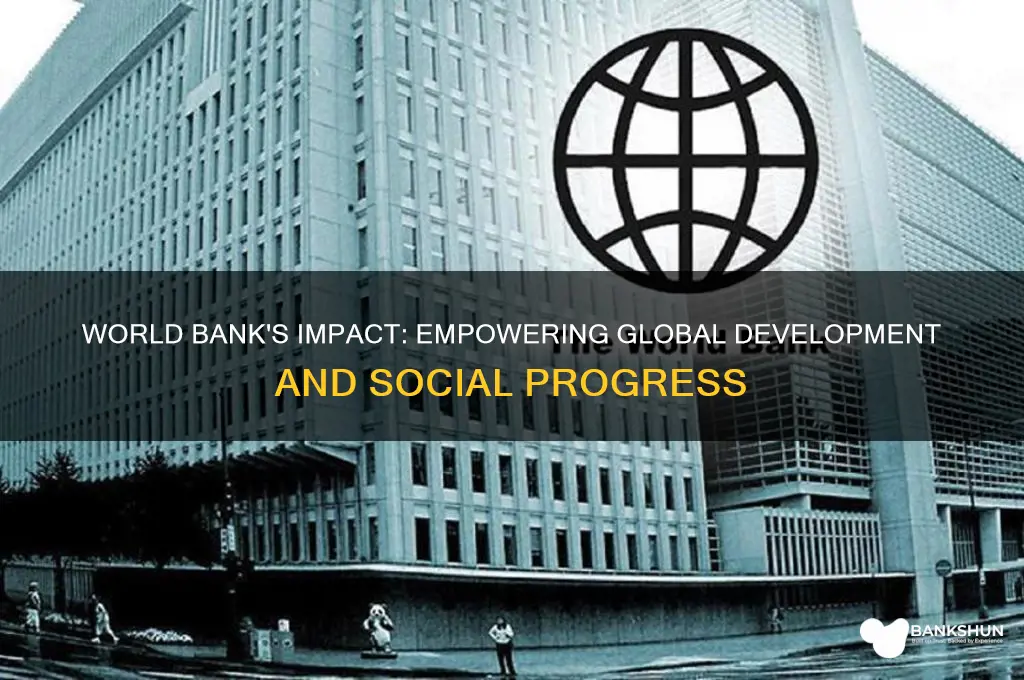 how does the world bank help society
