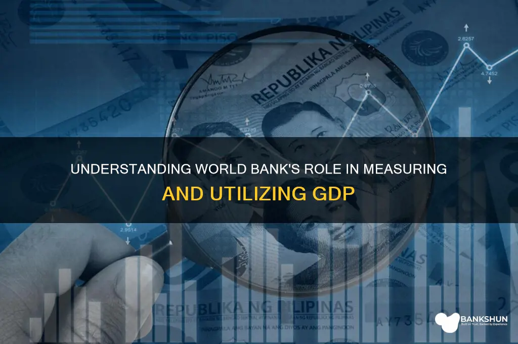how does the world bank operationalize gdp