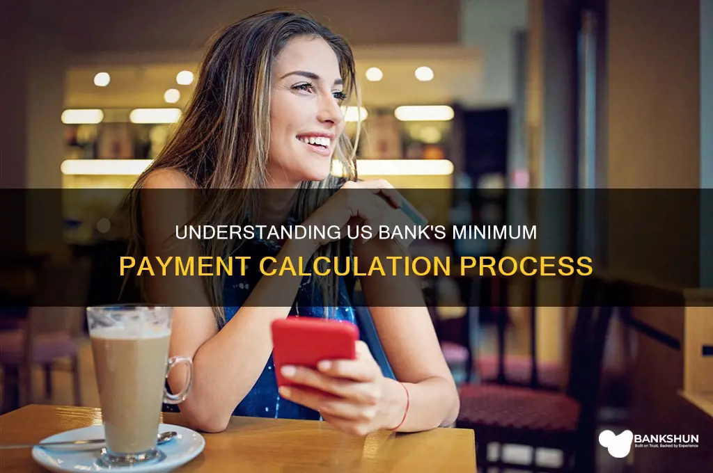 how does us bank calculate minimum payment
