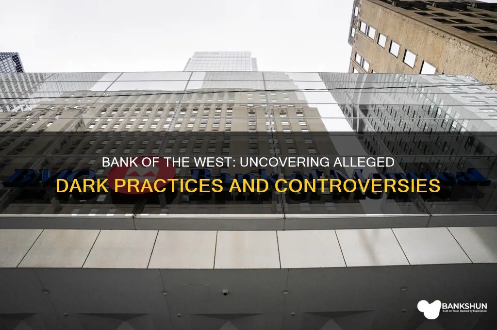 how evil is bank of the west