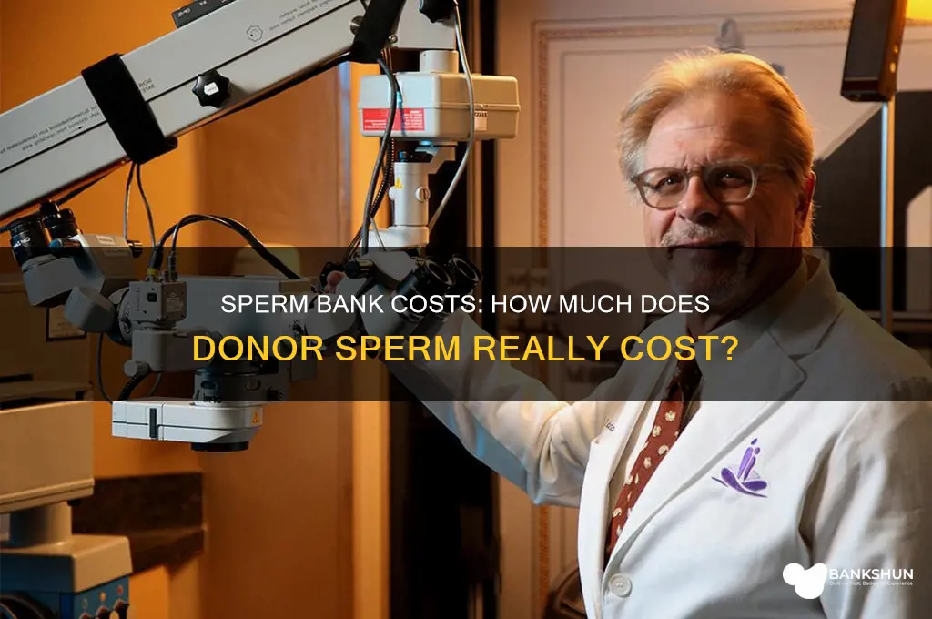 how expensive is sperm from a bank
